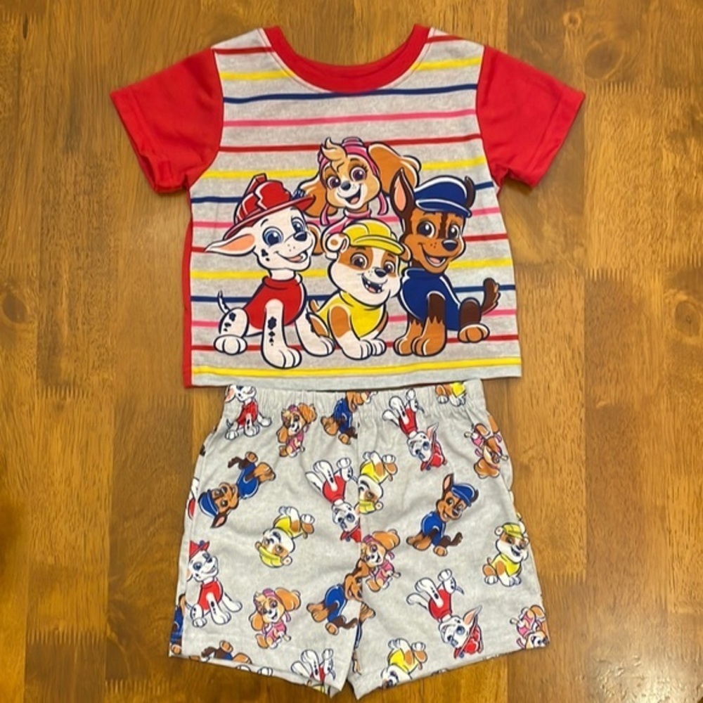 NWOT Paw Patrol Toddler Sleep Set- 17 - Picture 2 of 4